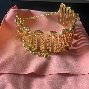 Cult Gaia Fahima Gold Choker